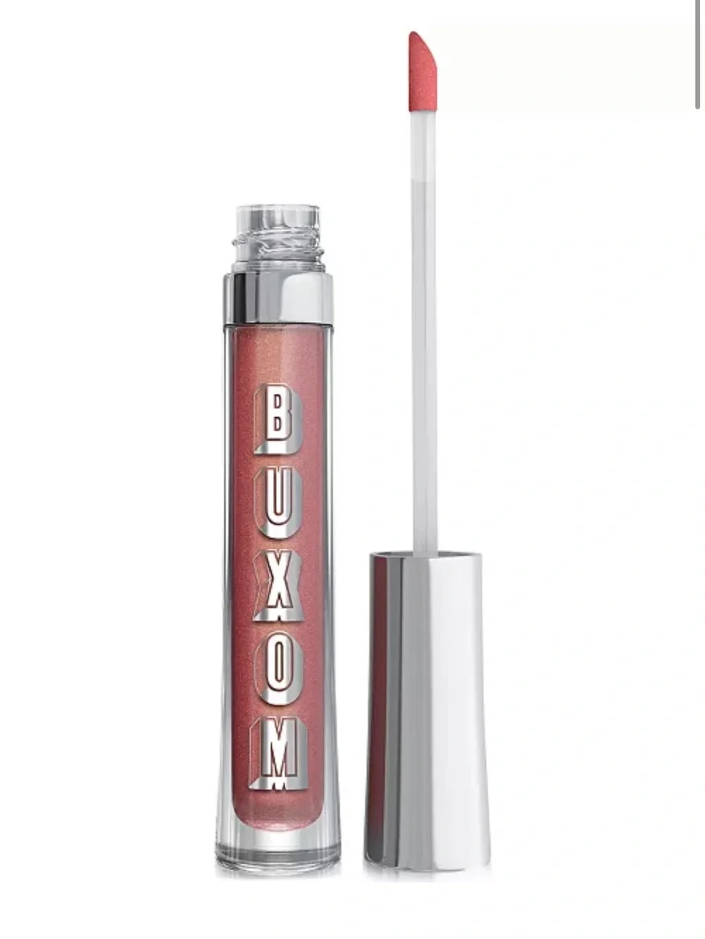 New! Buxom Full-On™ Plumping Lip Polish in Clair — Glossy Pink Lip Shine